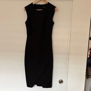 Banana Republic Black Midi Dress